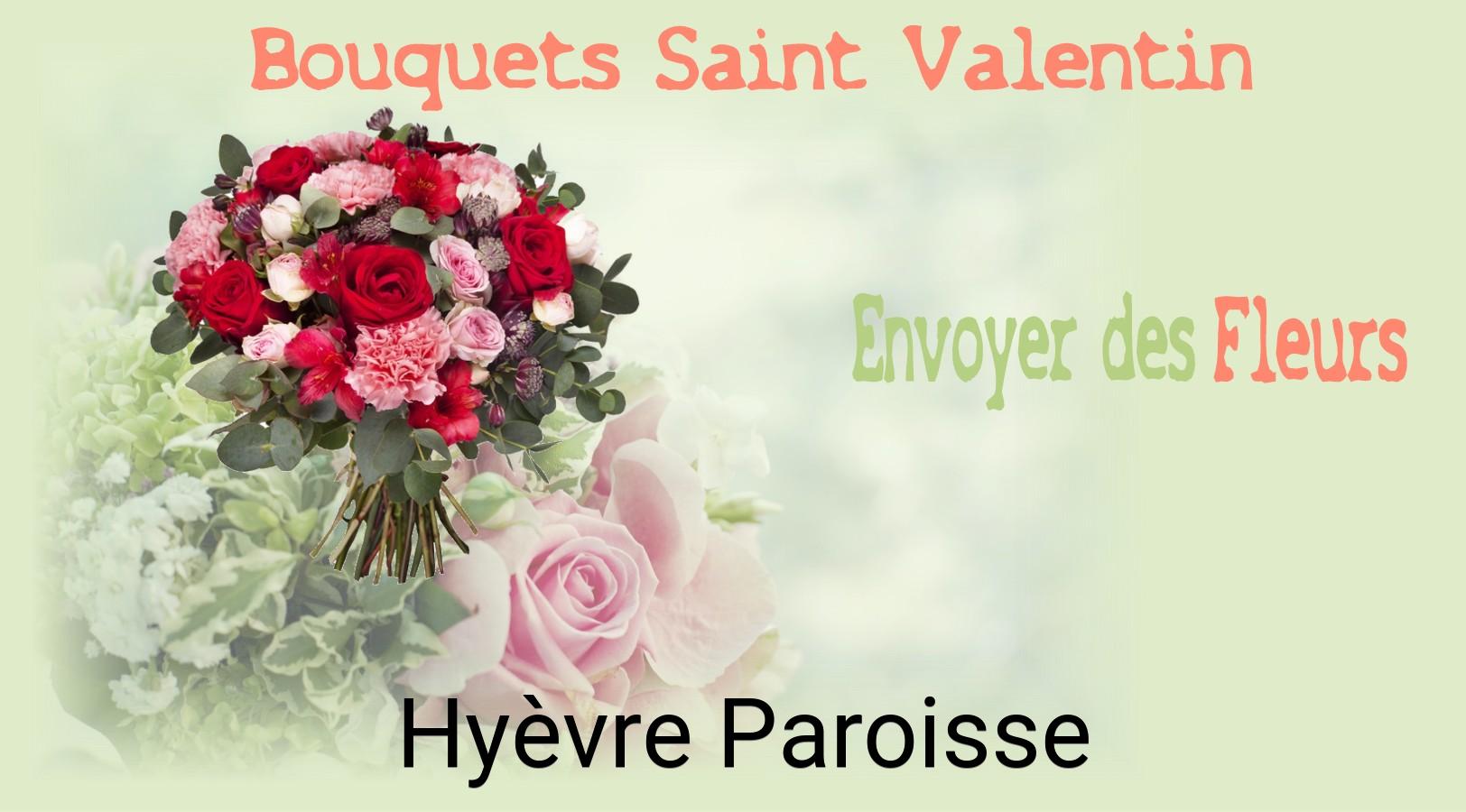 Roses de Saint-Valentin livrées à Hyèvre-Paroisse